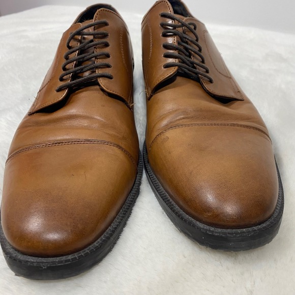 Cole Haan Modern Essentials Cap Oxford Mens Brown Leather Dress Shoes Size 10.5M main image 4